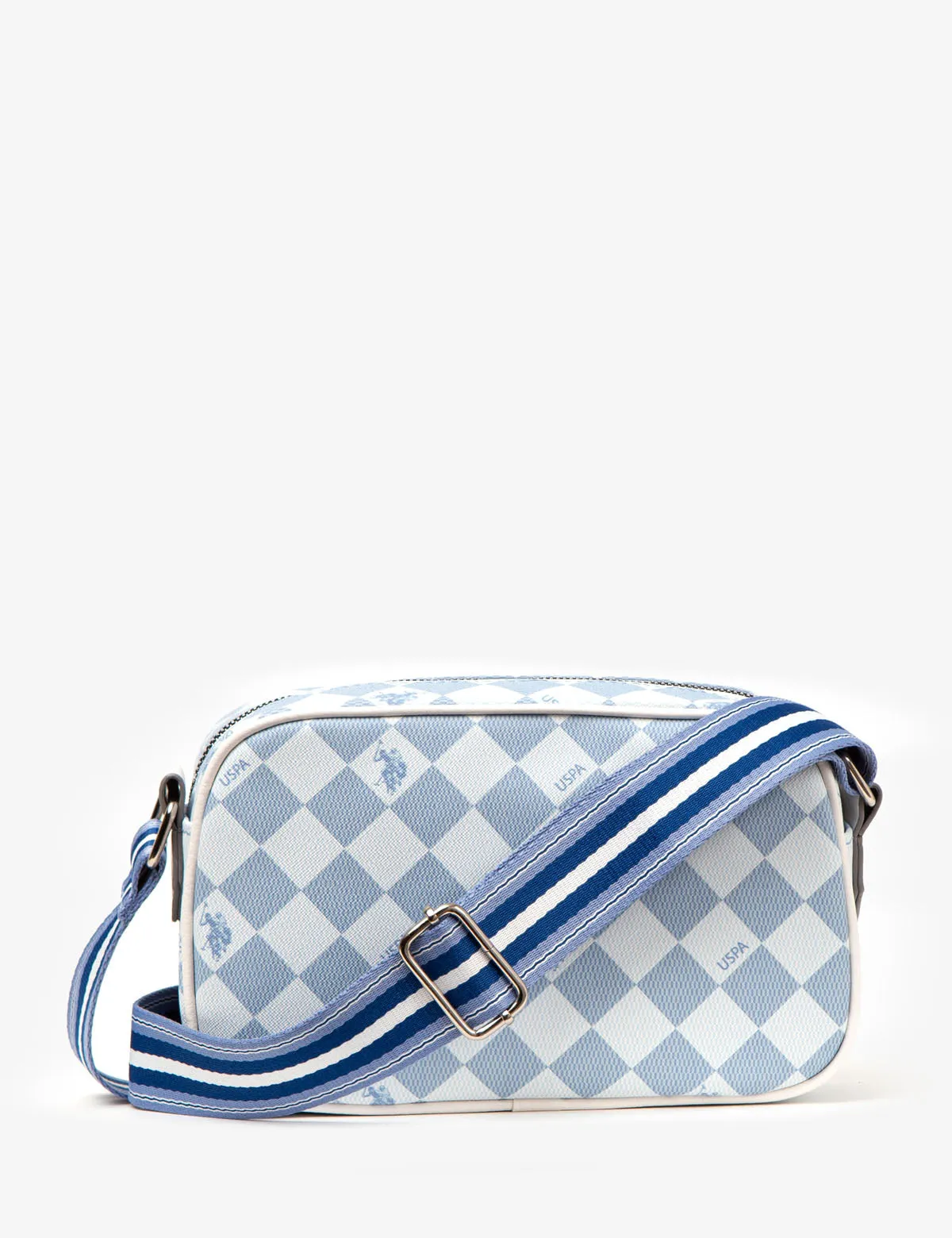 DIAMOND STRIPE CROSSBODY BAG