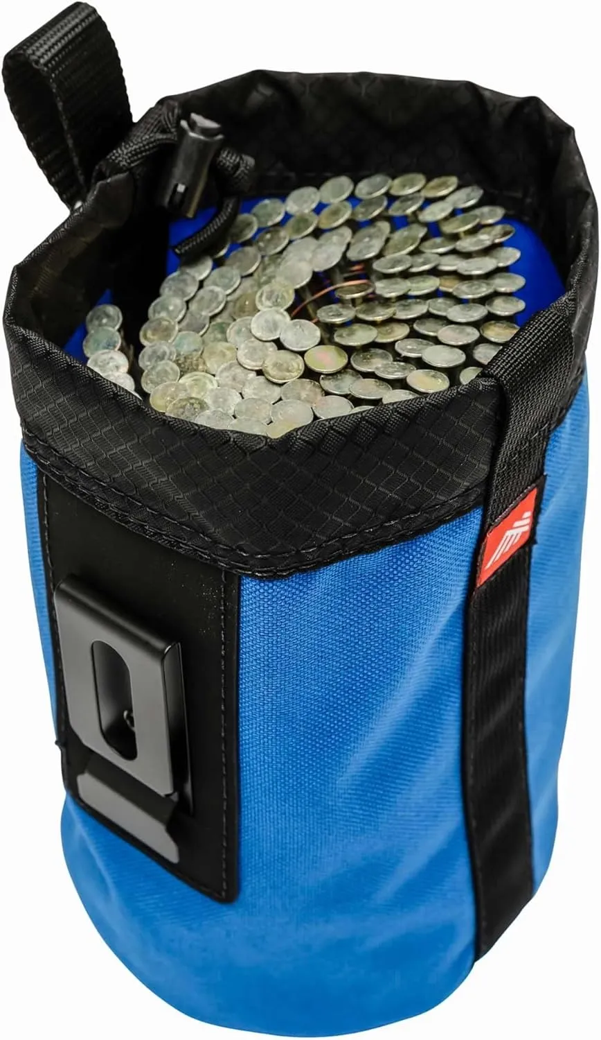 Diamondback Modular Clip-On Tool Pouch - Ideal for Tool Belts, Vests, and Panels - Perfect for Carpenters and Electricians