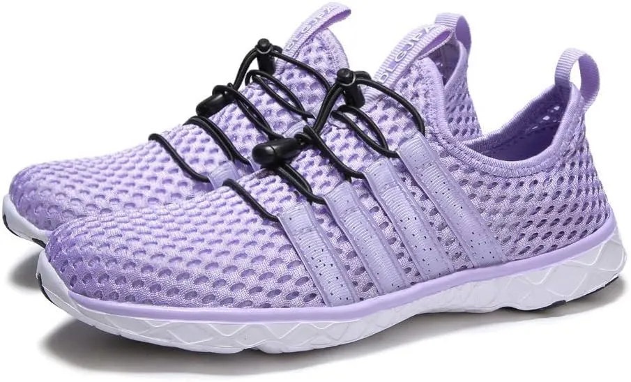 DLGJPA Women's Lightweight Quick Drying Aqua Water Shoes Athletic Sport Walking Shoes