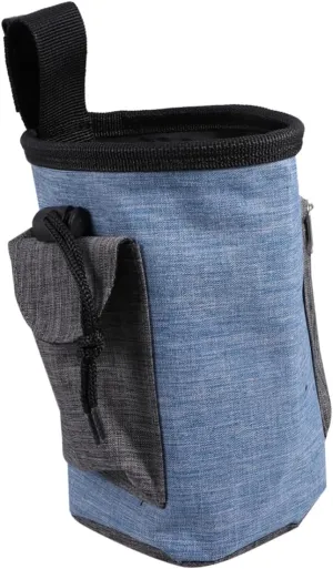 Dog Food Carrier Bag Large Storage Leakproof Zipper Drawstring Closure Perfect for Travel Training