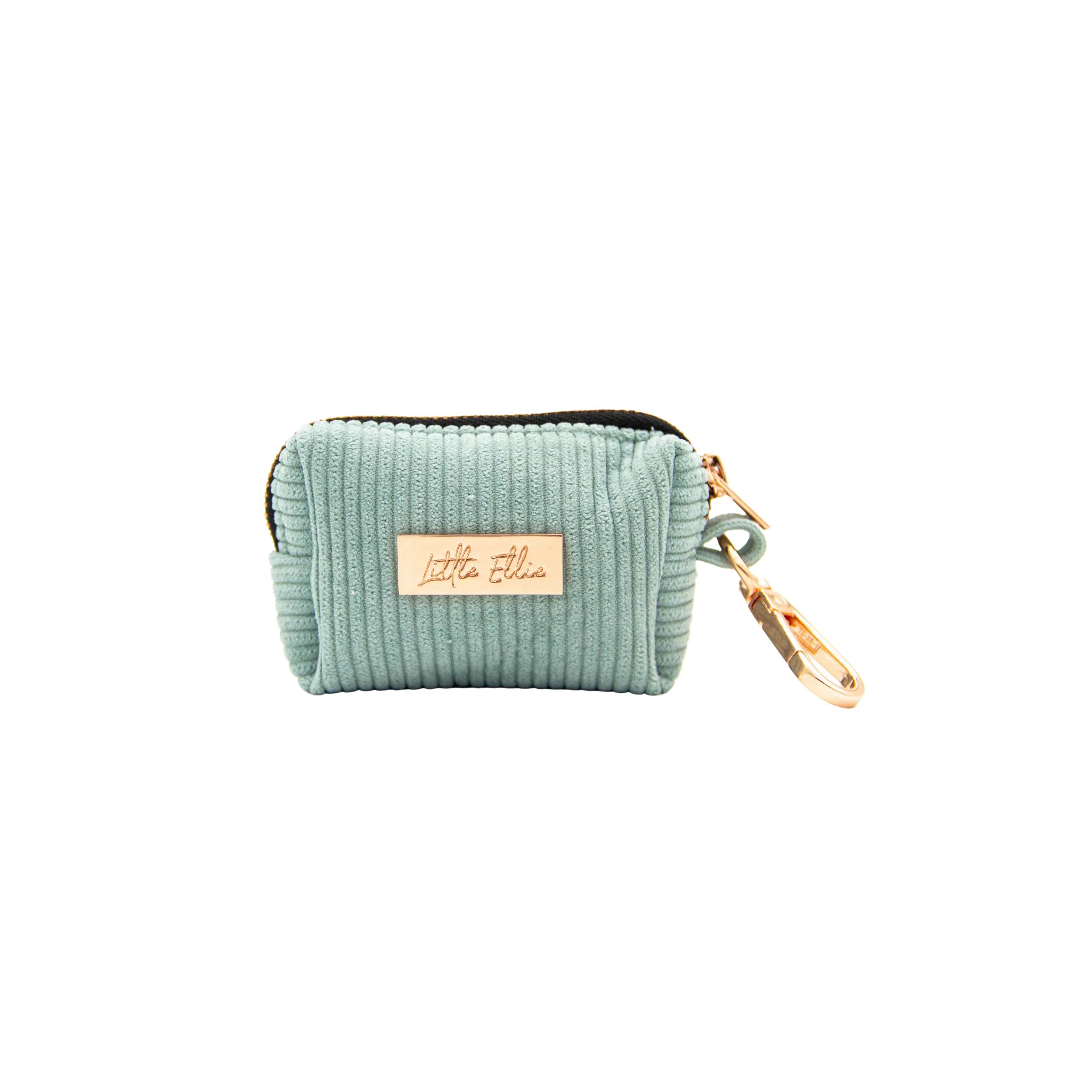 Dog Poop Bag Holder LUXE| Sage Corduroy