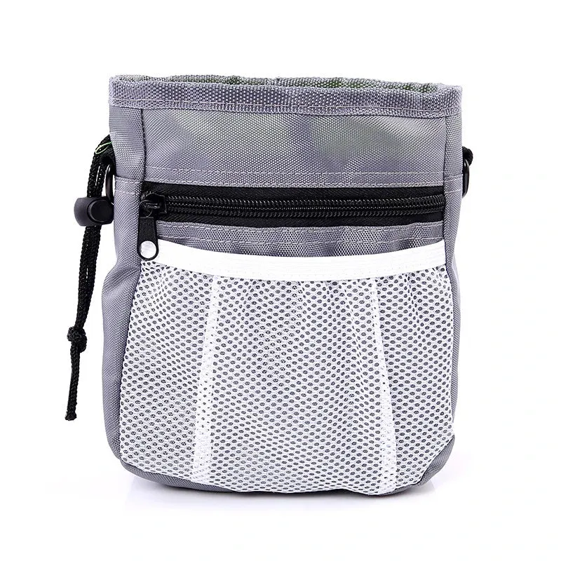 Dog Treat Bag With Built-in Poop Bag Dispenser