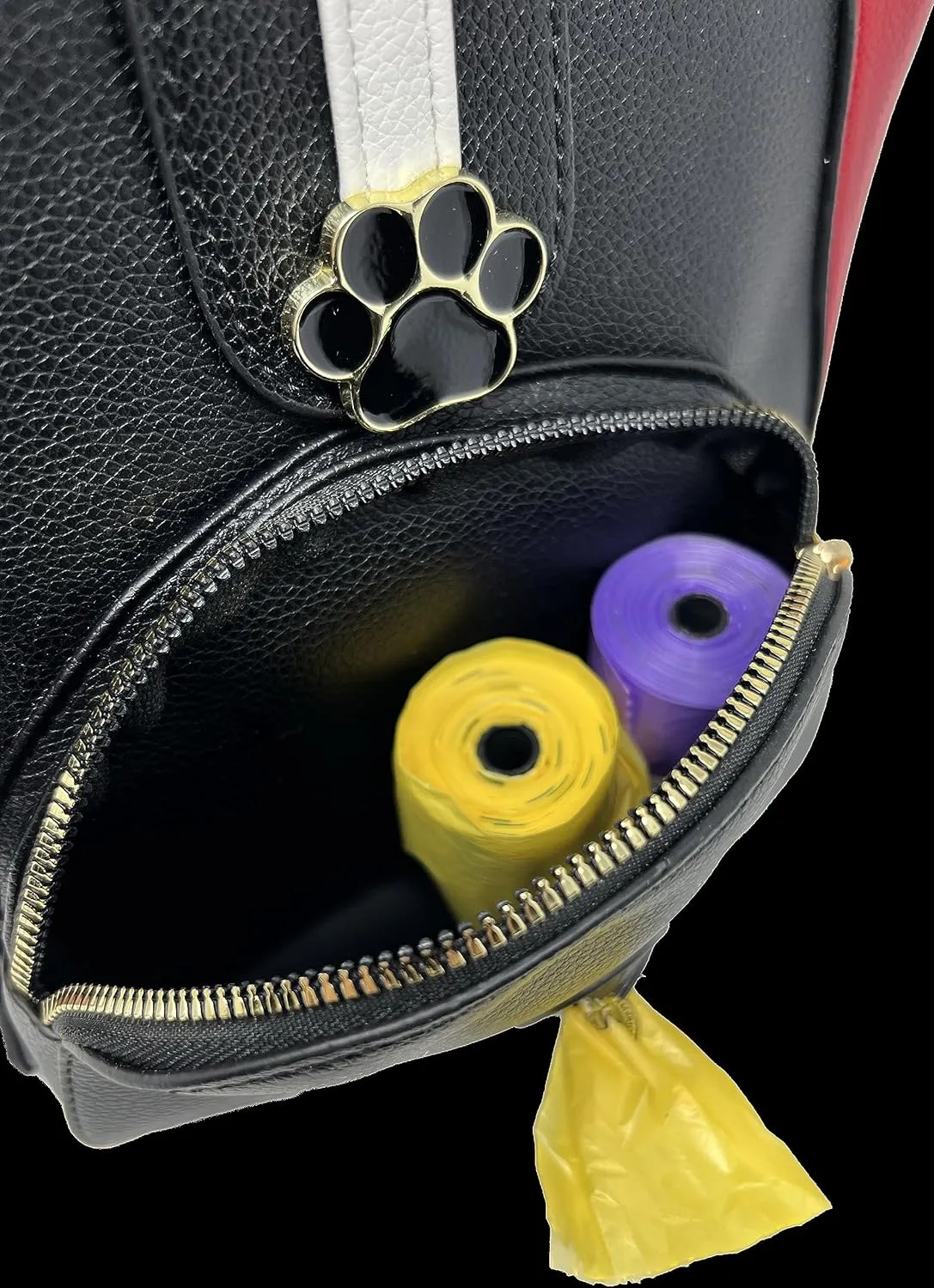 Dog Walking Bag - Poop Bag Dispenser - Dog Treat Bag - Hand Free Wear 3 Ways