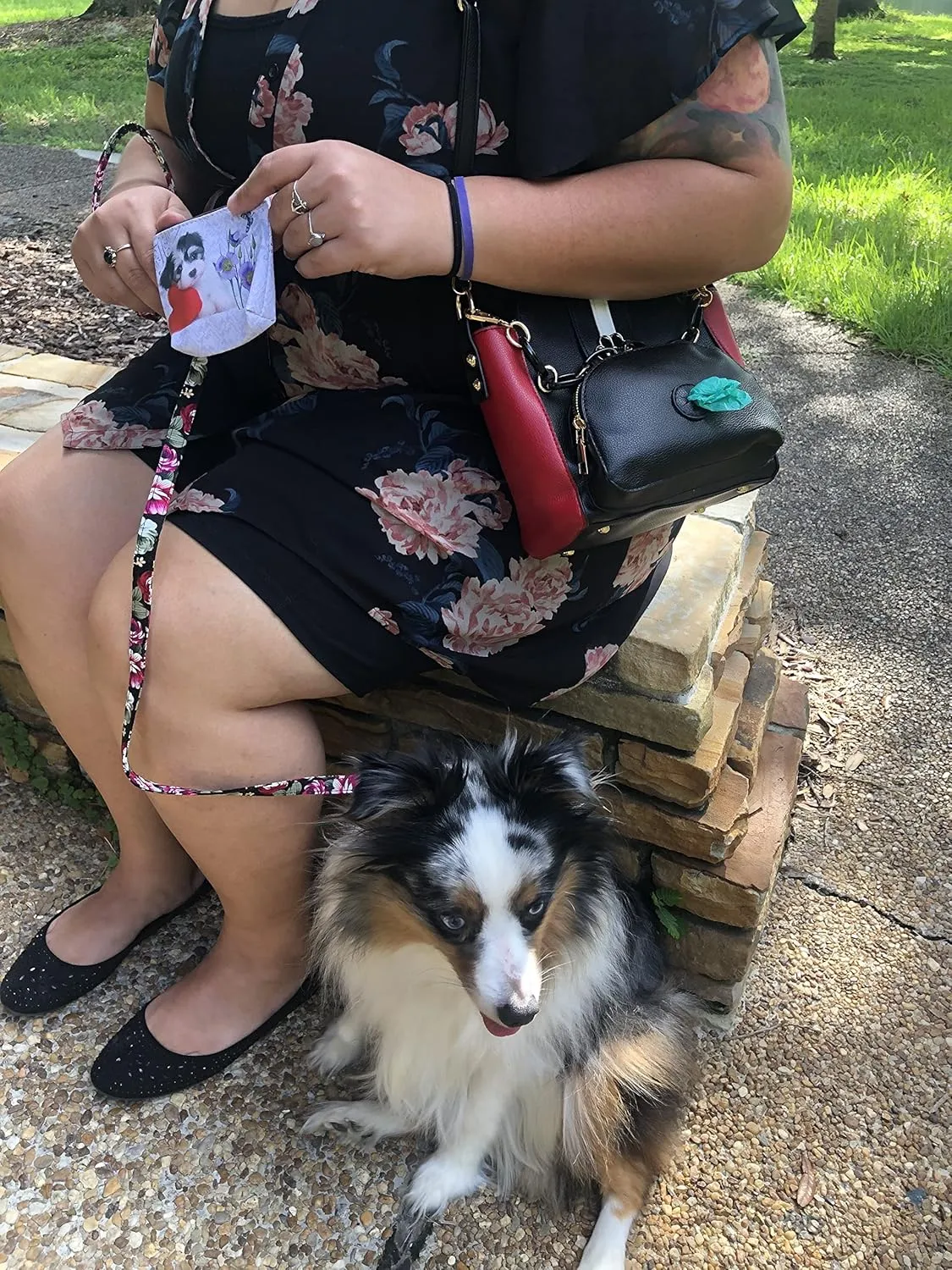 Dog Walking Bag - Poop Bag Dispenser - Dog Treat Bag - Hand Free Wear 3 Ways