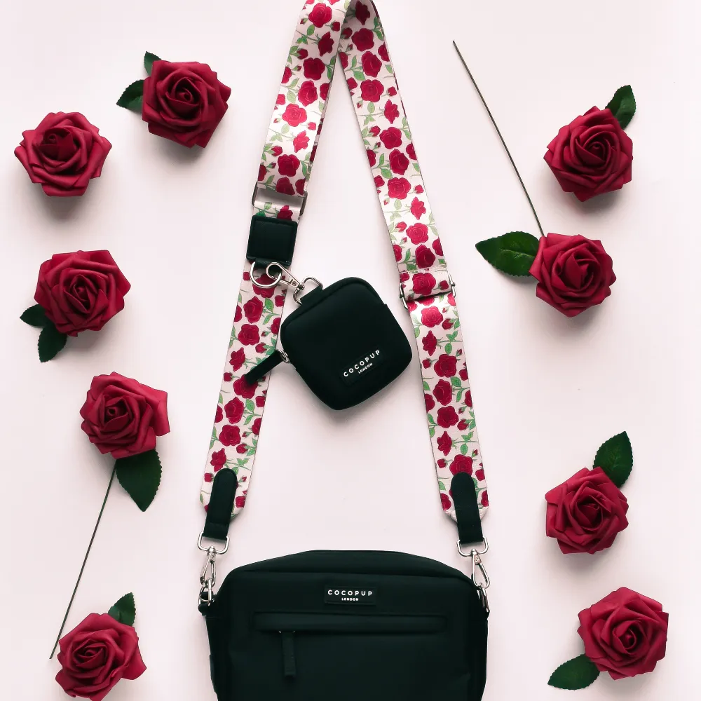 Dog Walking Black Bag Bundle - Barkquet of Roses