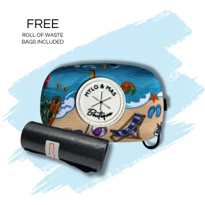 Dog Waste Bag Holder - Sun of a Beach