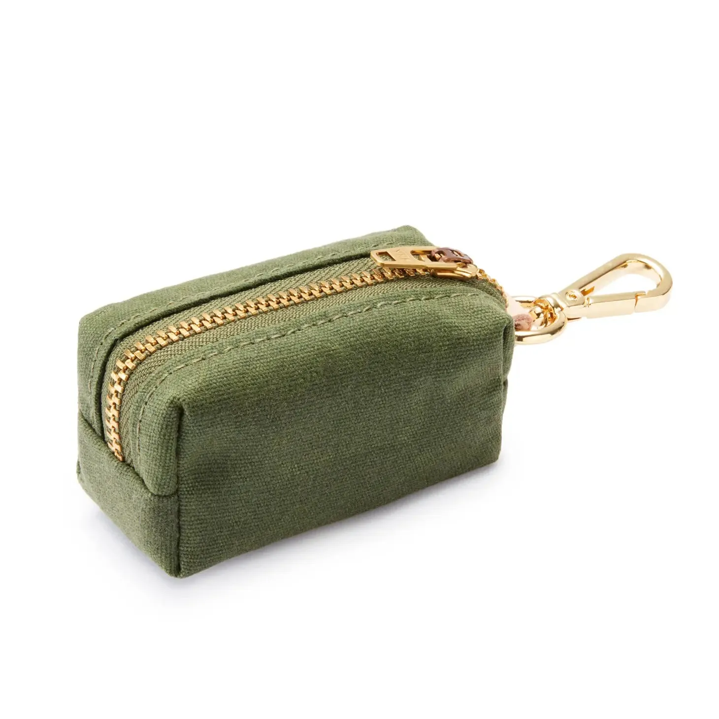 Dog Waxed Canvas Waste Bag Dispenser