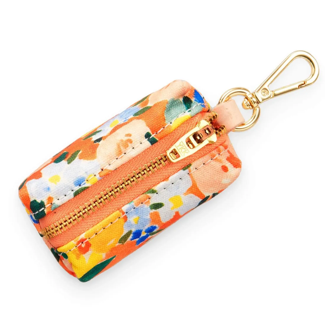 Dog Waxed Canvas Waste Bag Dispenser