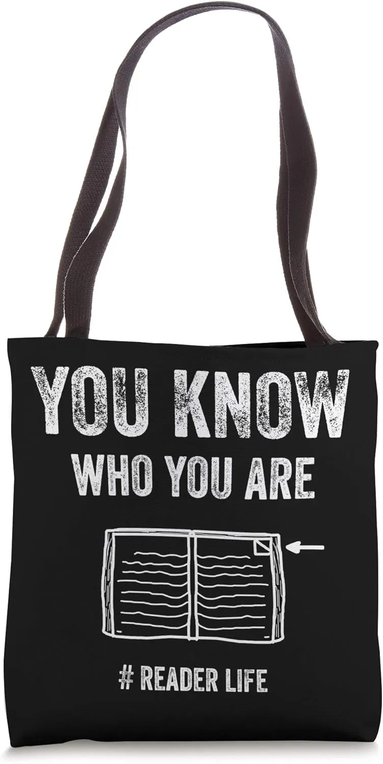 Dogeared Pages Funny Book Reader Tote Bag