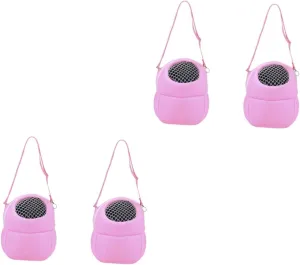 DOITOOL 2 Pcs Lightweight Hamster Bag Comfortable Pet Pouch for Outdoor Pet Crossbody Bag Hamster Takeaway Easy to Clean Material