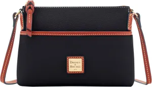 Dooney & Bourke Women's Crossbody Handbags, Pebble Grain Ginger Small Crossbody Bags for Women
