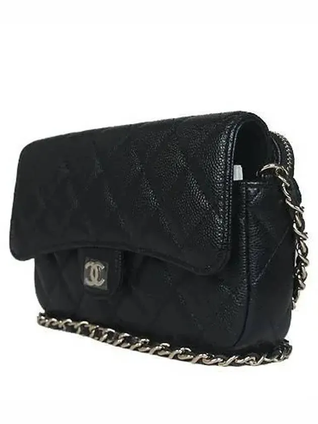 Double Caviar Wide variety Bag Phone Chain Holder Gold Personalized assistance Black Logo AP2096 Chanel COCO Cross Champagne
