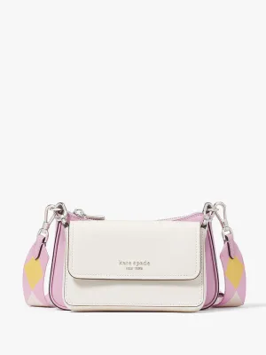 Double Up Colorblocked Crossbody