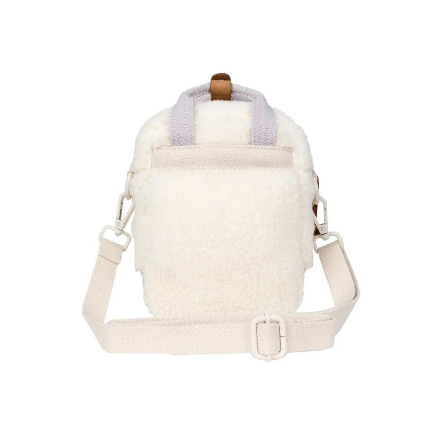 Doughnut Macaroon Tiny Fluffy Series - Cream X Powder Purple
