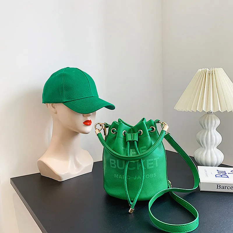Drawstring Hobo Shoulder Handbags