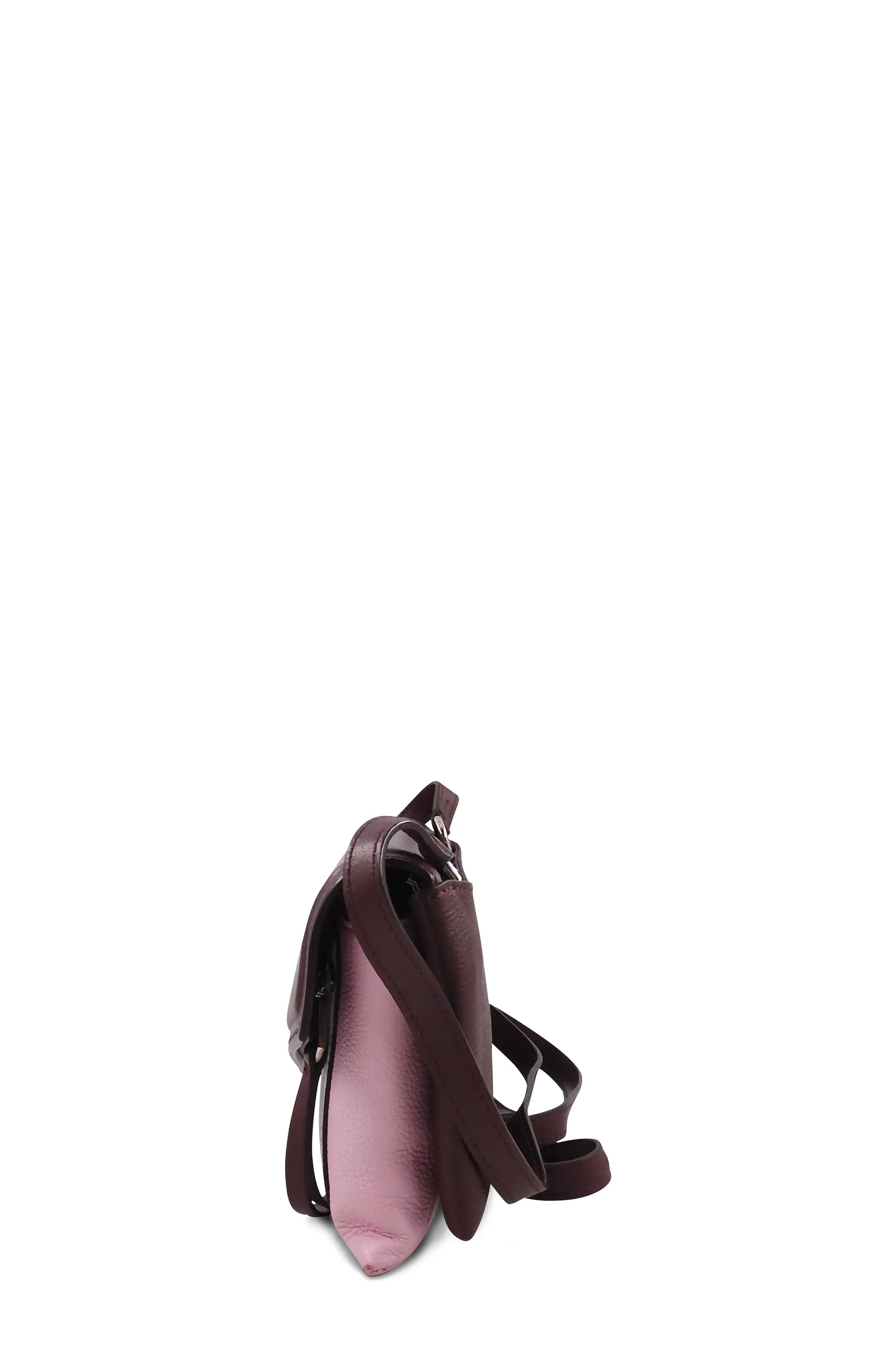 Duetto Crossbody Burgundy Pink