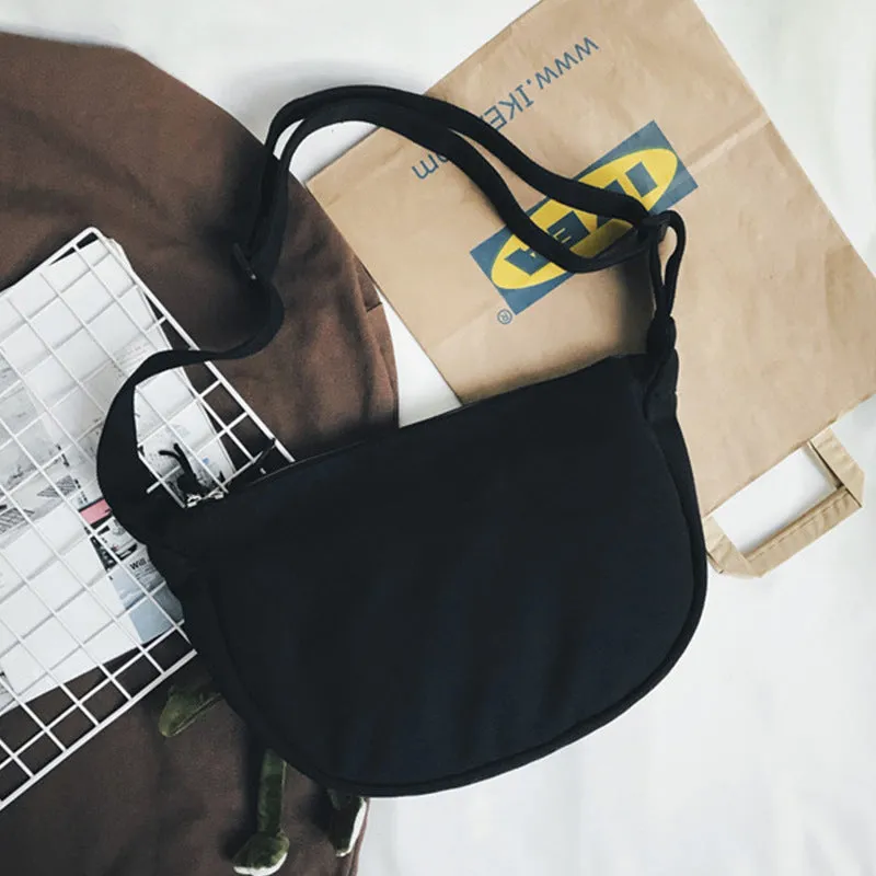 Dumpling Fashion Style Large Capacity Book Holding Crossbody Bags