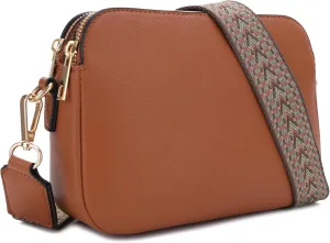 Emperia Crossbody Bag for Women Small Crossbody Camera Purses with Adjustable Webbing Shoulder Strap