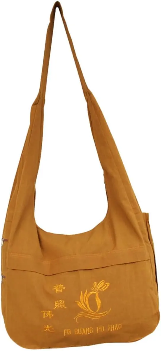 Ethnic Style Sling Bag for Women Large Capacity Canvas Pouch for Sundries for Daily Use and Outings Practical and Stylish Storage