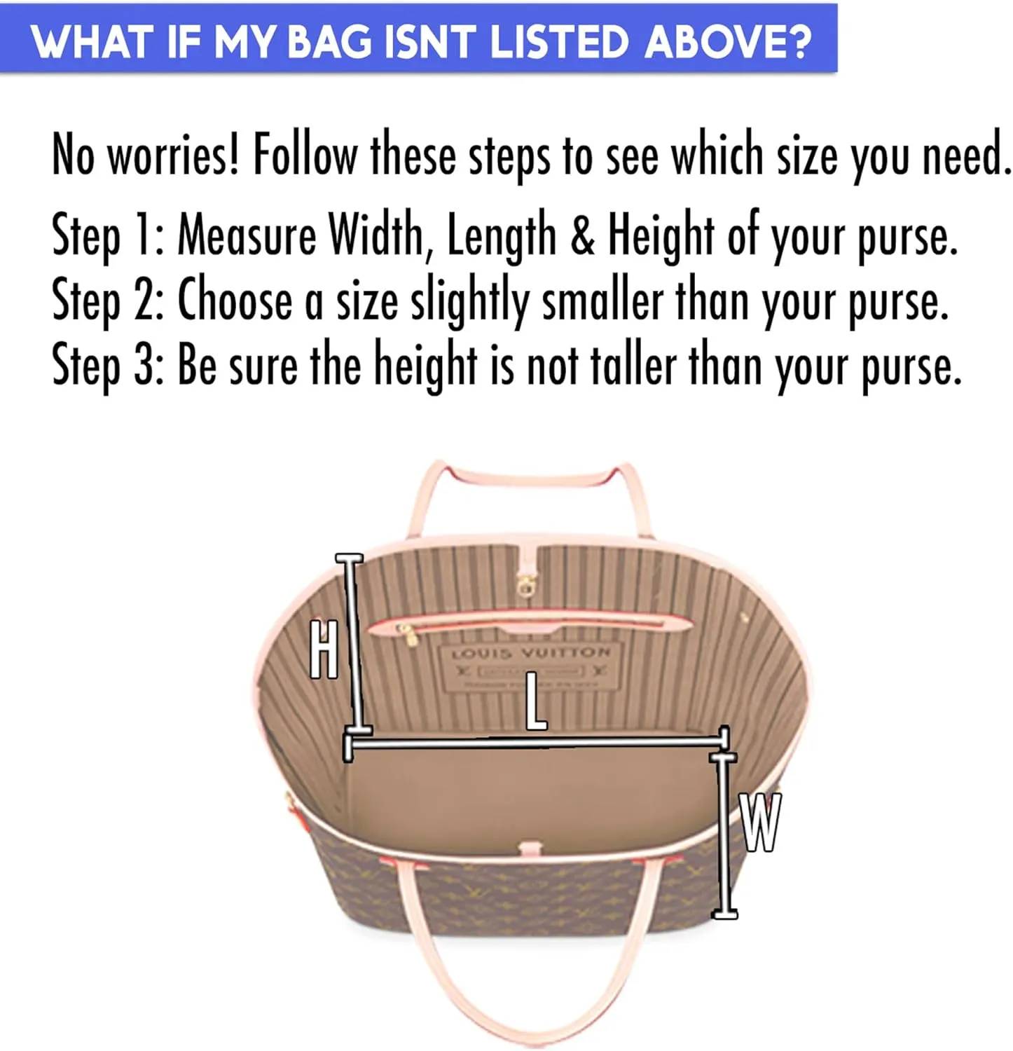 Exclusive Zippered Purse Organizer Insert For Handbag, Shaper For Speedy, Neverfull, On The Go & Graceful Totes (Extra Jumbo (Short), Red)