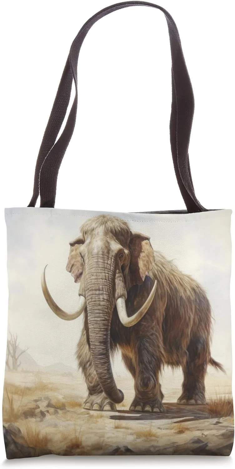 Extinct Mammoth Tote Bag