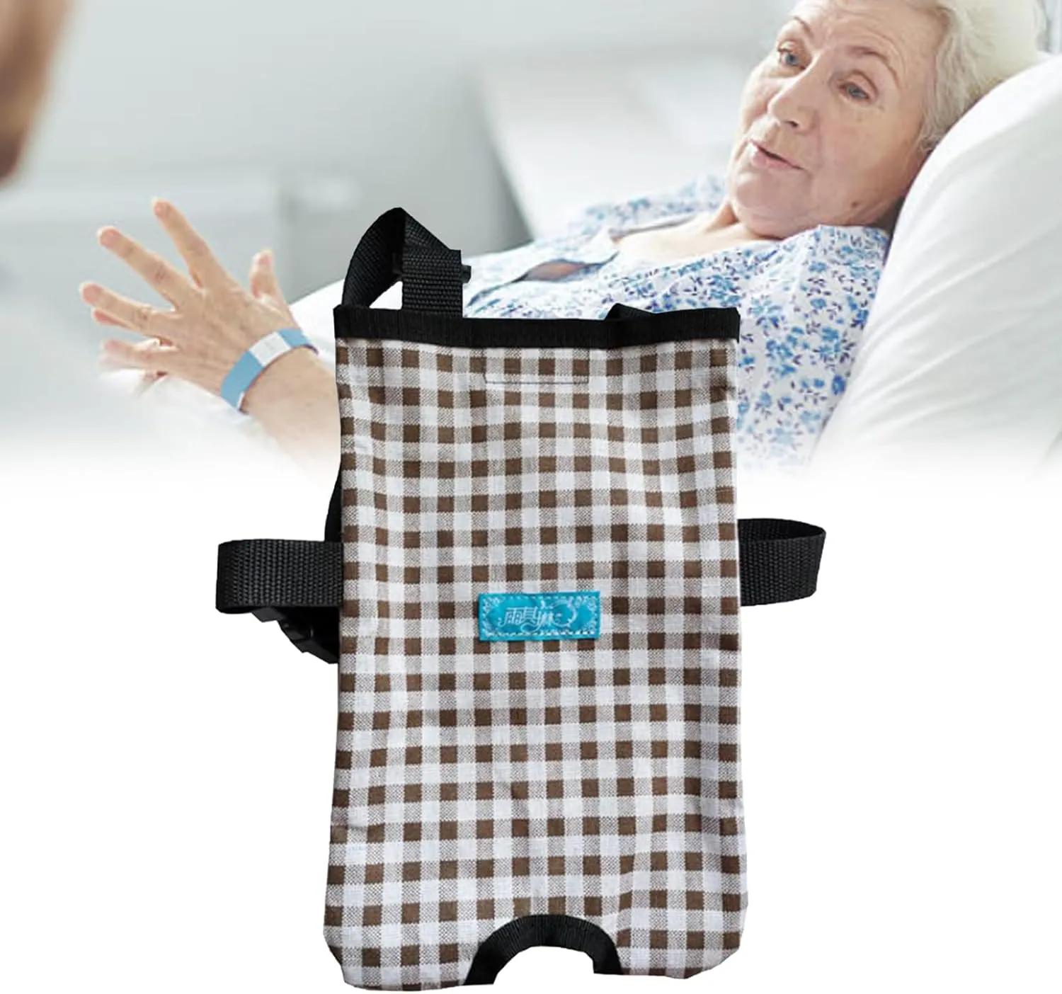 Female Urine Drainage Bag Cover - Urinary Catheter Leg Bag Holder, 2000ML Adjustable Shoulder Strap