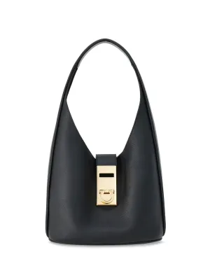 Ferragamo Hobo Medium Leather Shoulder Bag