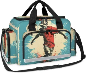 First Aid Bags Empty, Gothic Football Emergency Bag Sports Football First Aid Kit Multiple Compartment Kit Carrier On Call Trauma Bag For Paramedics Emergency Medical Supplies Kit