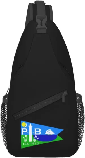 Flag Of Put-In-Bay, Ohio Crossbody Bags For Women Men Chest Backpack Gym Shoulder Bag Travel Outdoor Sports Casual Crossbody Bags