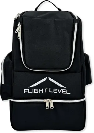 Flight level Disc Golf Backpack with Insulated Cooler | Frisbee Disc Golf Bag | Large Capacity up to 20 Discs