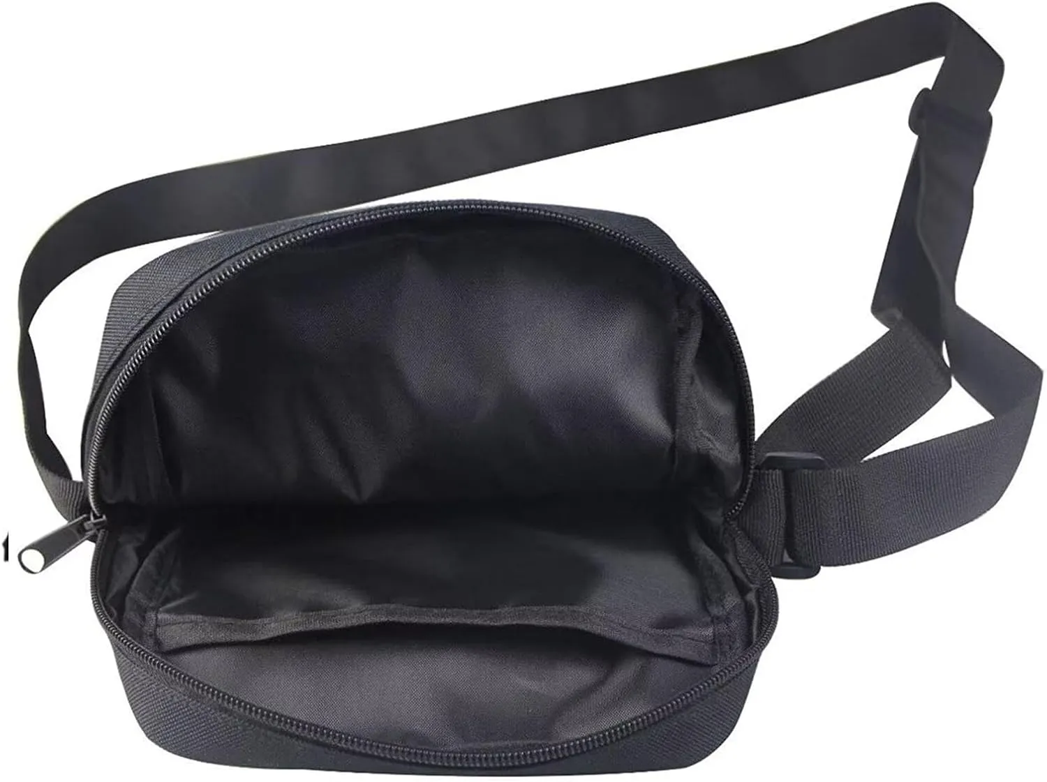 Floral Moth Small Crossbody Bag for Women Portable Messenger Bag for Work Travel Lightweight Cell Phone Purse Wallet Canvas Crossbody Shoulder Pouch