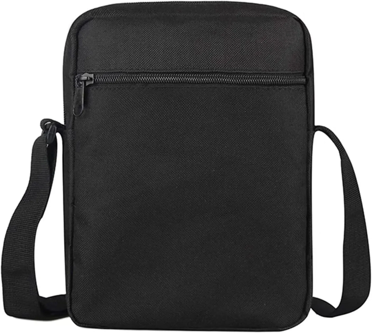 Floral Moth Small Crossbody Bag for Women Portable Messenger Bag for Work Travel Lightweight Cell Phone Purse Wallet Canvas Crossbody Shoulder Pouch