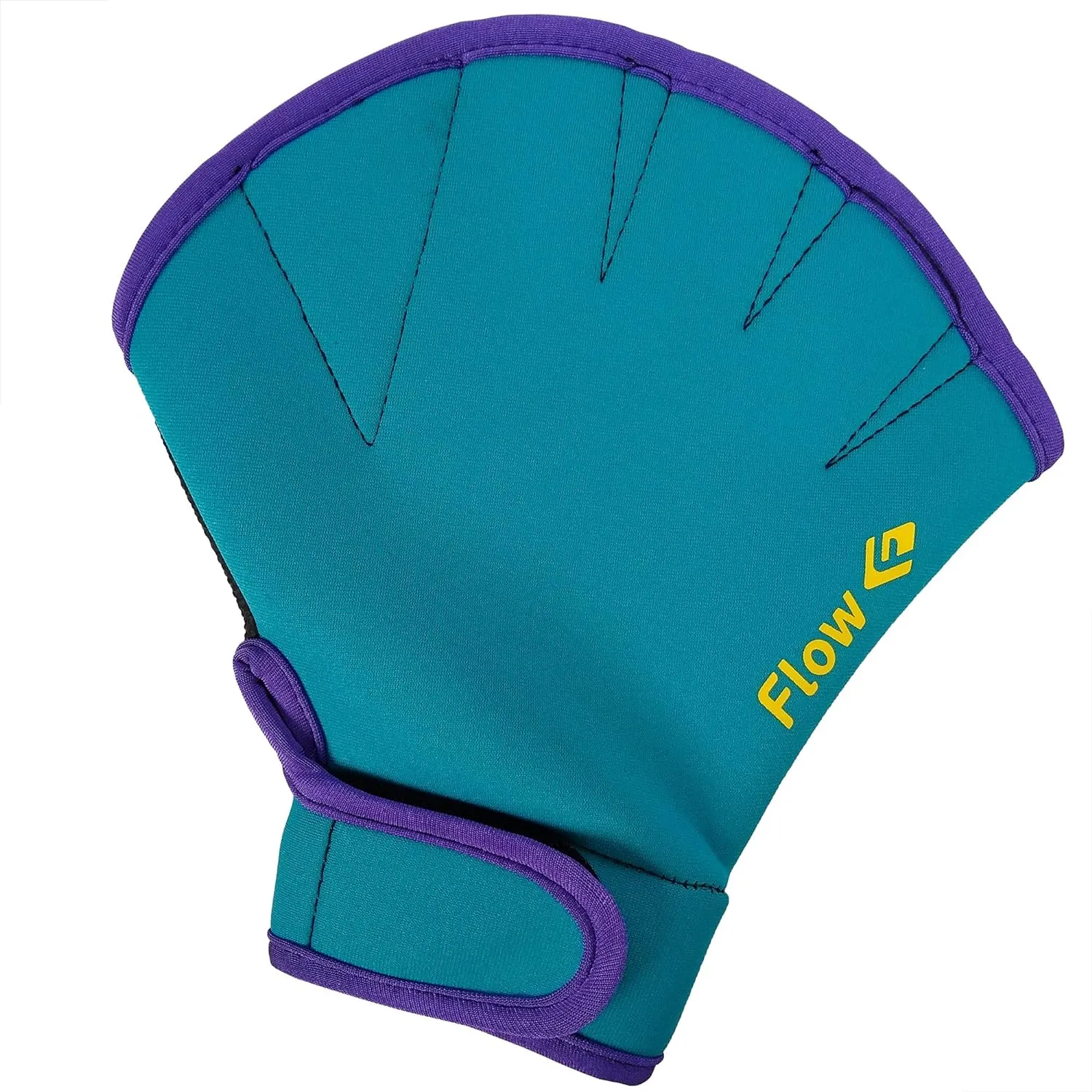 Flow Swimming Resistance Gloves - Webbed Gloves for Water Aerobics, Aquatic Fitness, and Swim Training