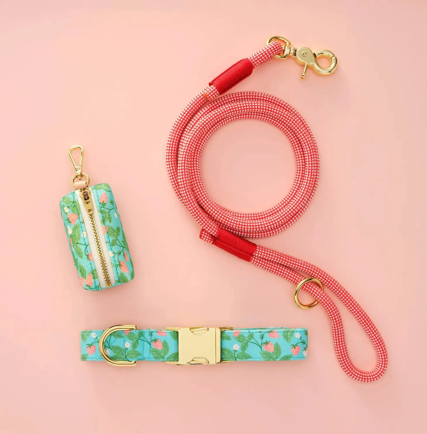 Foggy Dog 'Berry Patch' Spring Poop Bag Dispenser