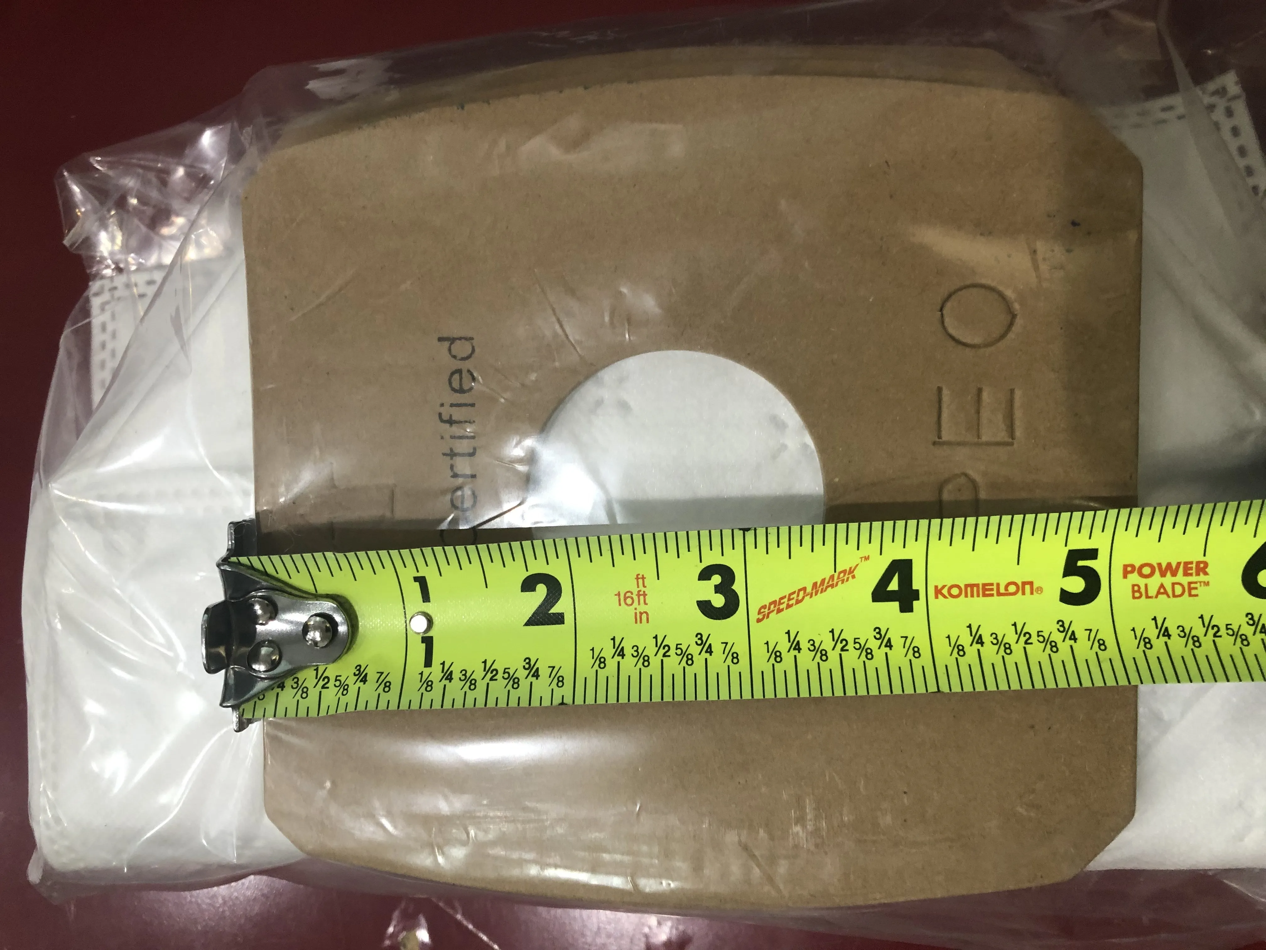 Fuller Brush Got It Maid HEPA Media Bags #  FGH-6 - 6 bags   1  Charcoal Filter