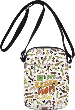 G2TUP Gecko Crossbody Bag Gecko Mom Gift Gecko lover Gifts Gecko Owner Shoulder Bag