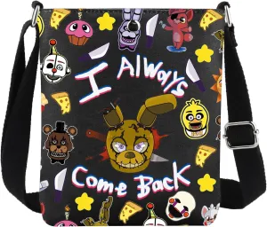 G2TUP Horror Bear Game Crossbody Bag Springrabbit Gifts I Always Come Back Gifts Horror Game Shoulder Bag