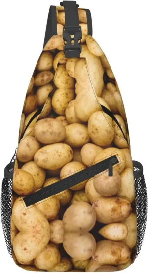 Garden Potatoes Foldie Crossbody Bag - Anti Theft Crossbody Bags and Small Sling Bags for Men and Women