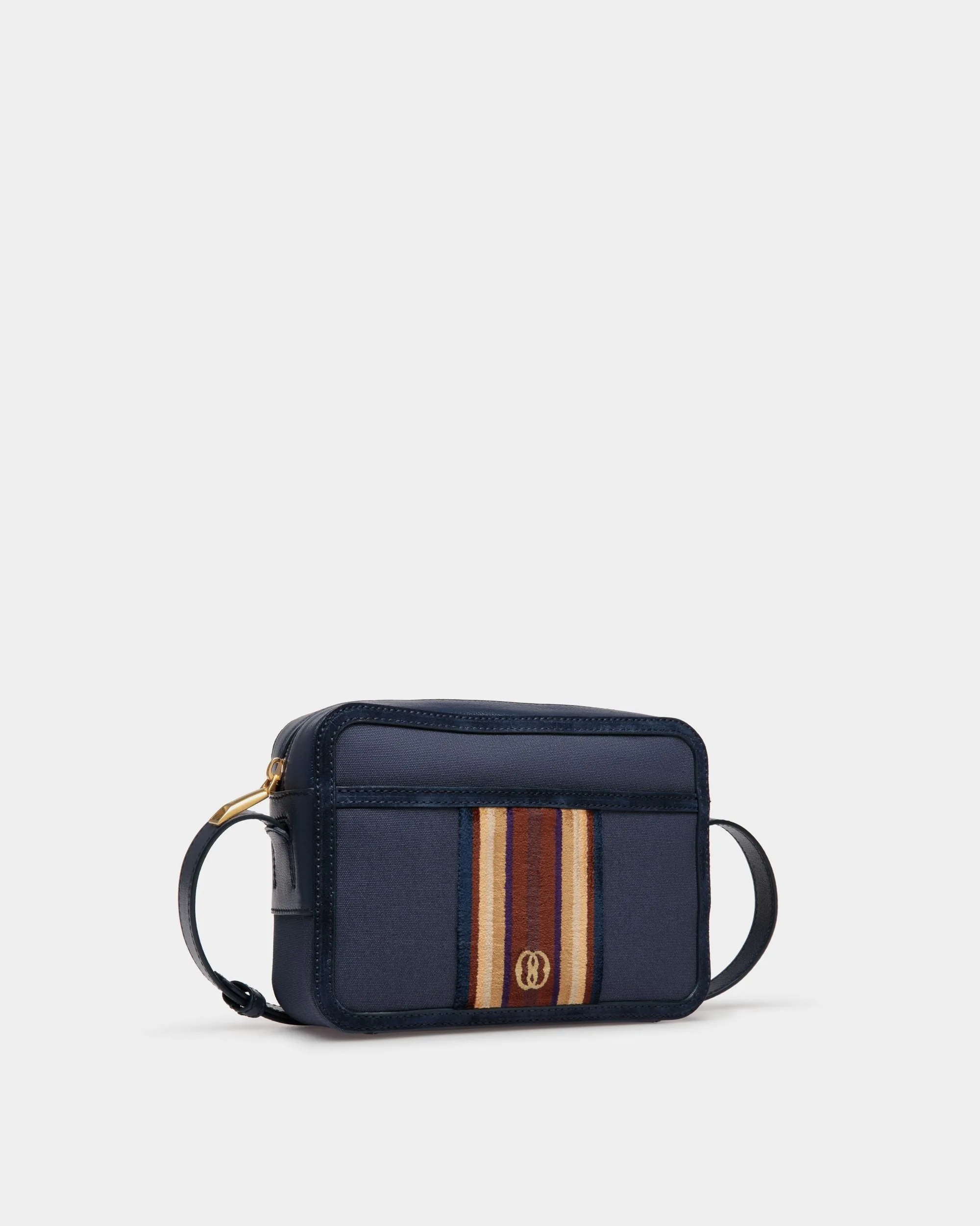 Gare Crossbody Bag In Marine Fabric