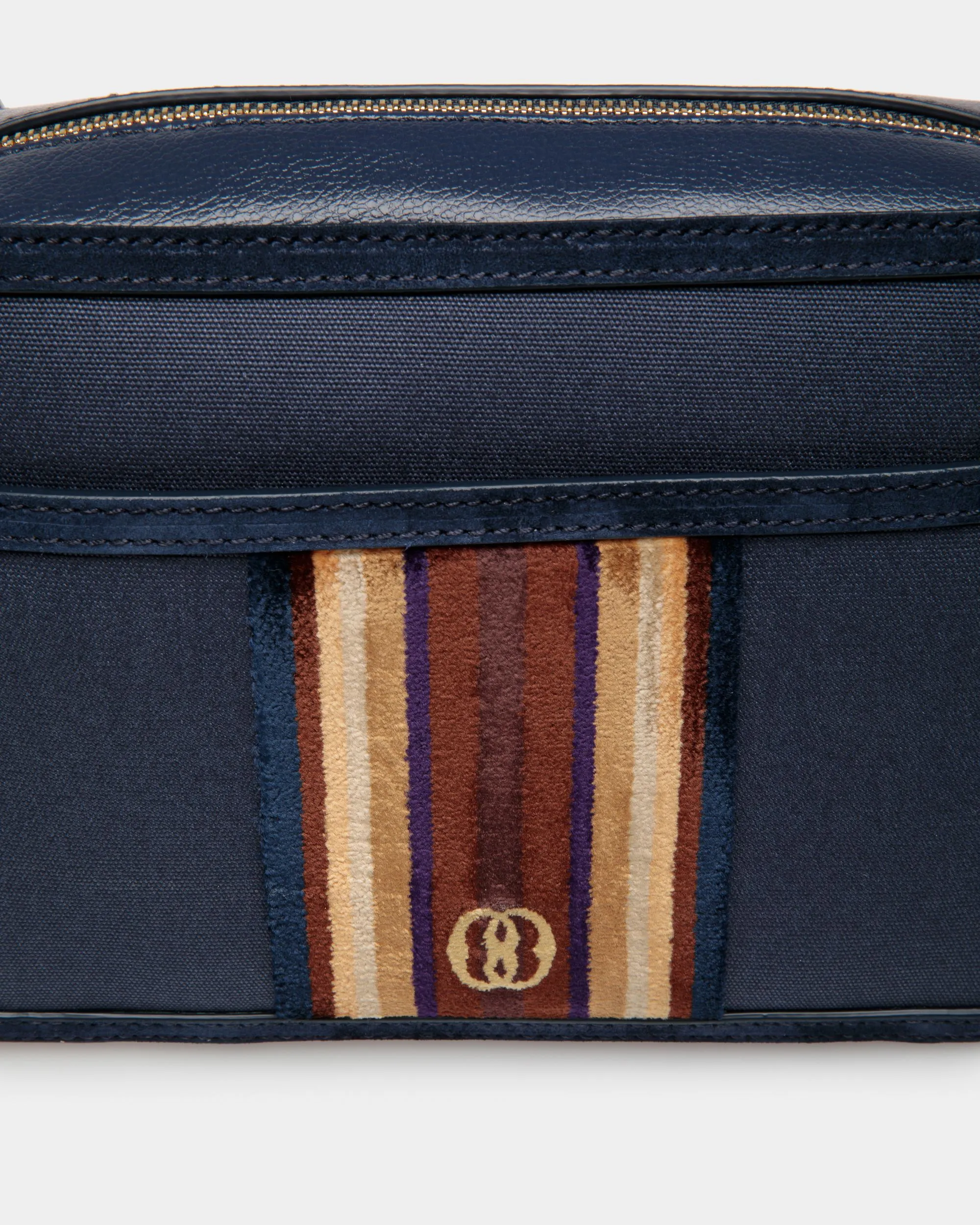 Gare Crossbody Bag In Marine Fabric