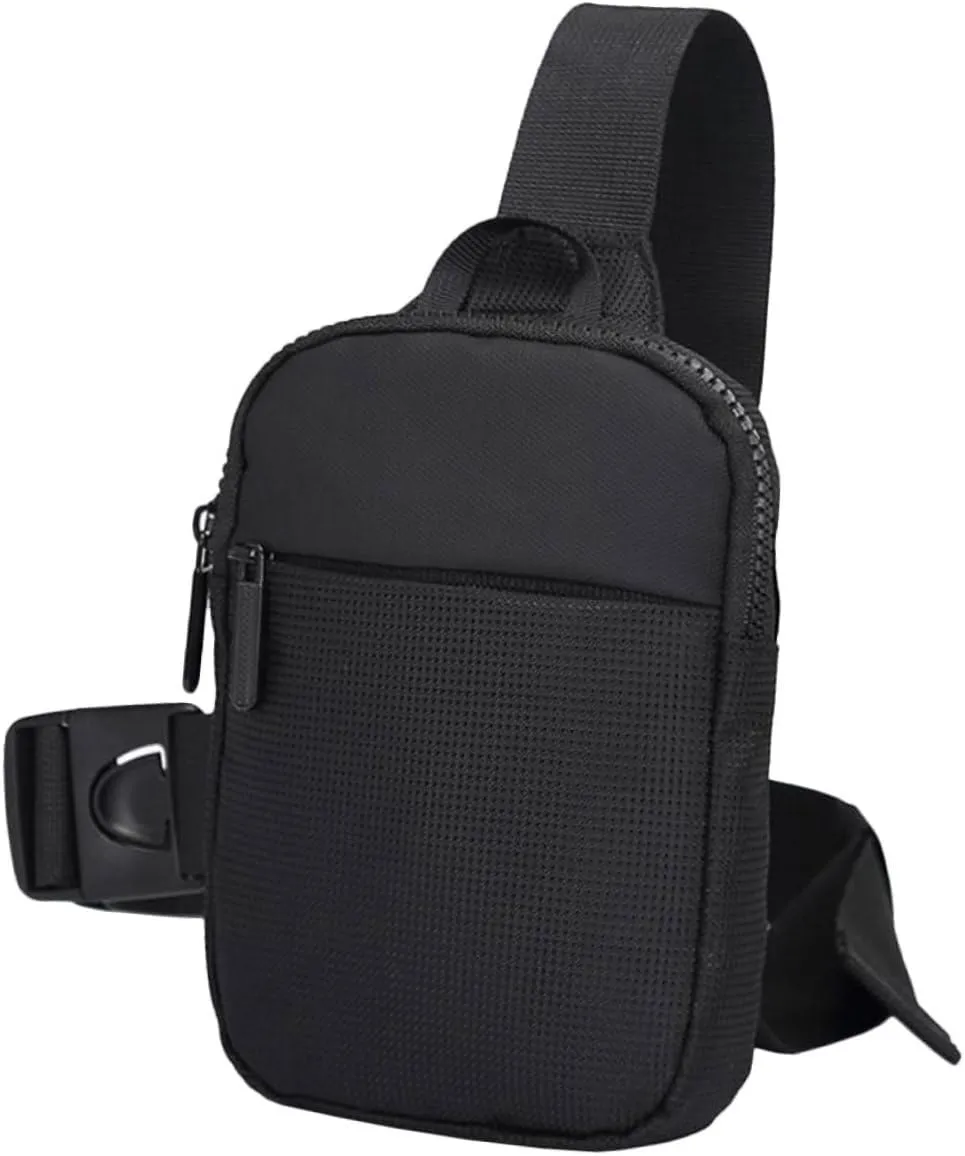 Gatuida Fanny Pack Adjustable Waist Bag for Men and Women Durable Outdoor Chest Storage Pouch for Travel Versatile Crossbody Design for Organizing Essentials