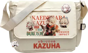 Genshin Impact Handbag Chevreuse Crossbody Bag Cute Single Shoulder Bag Adult 3D Print Anime Backpack Bag