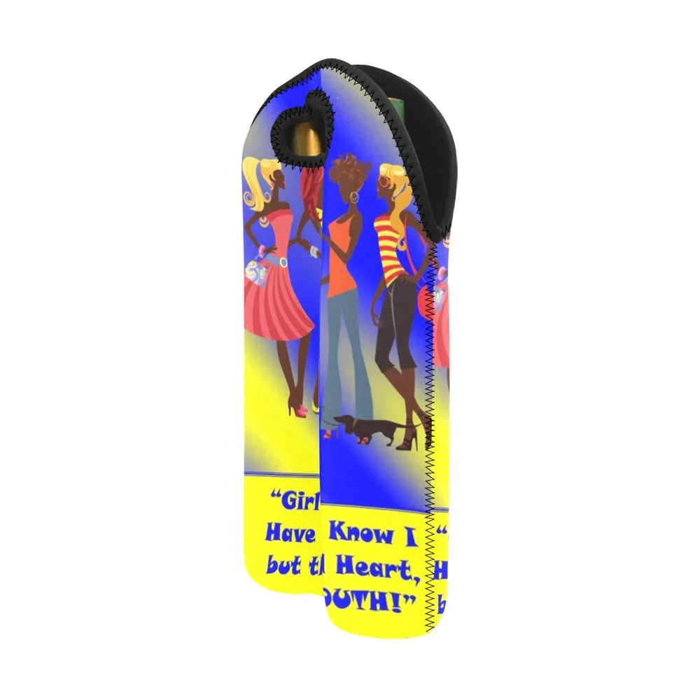 Girl 4 Girls Chillin' 2-Bottle Wine Carrier