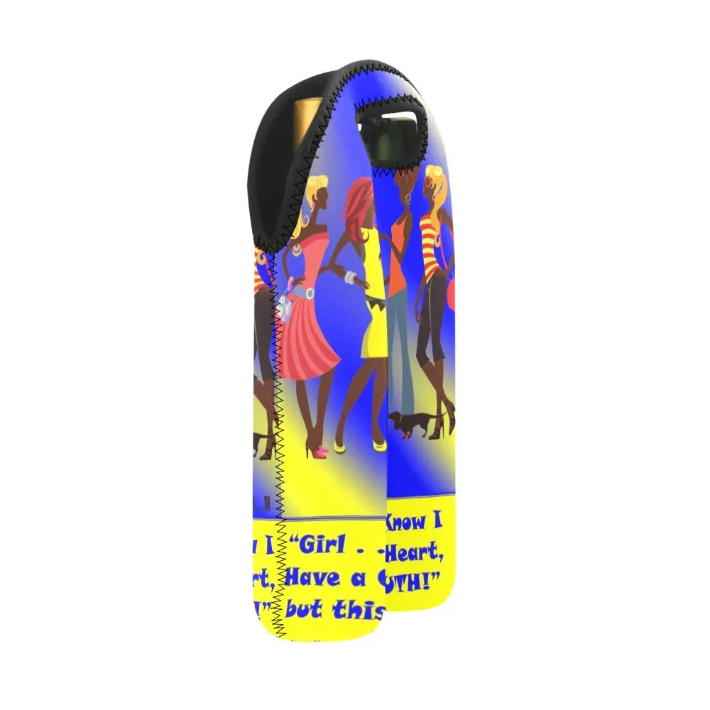 Girl 4 Girls Chillin' 2-Bottle Wine Carrier
