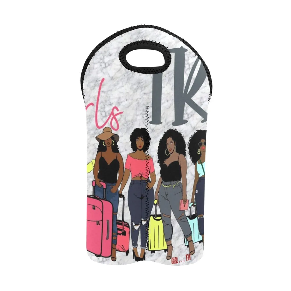 Girl Girls Trip 2-Bottle Wine Carrier
