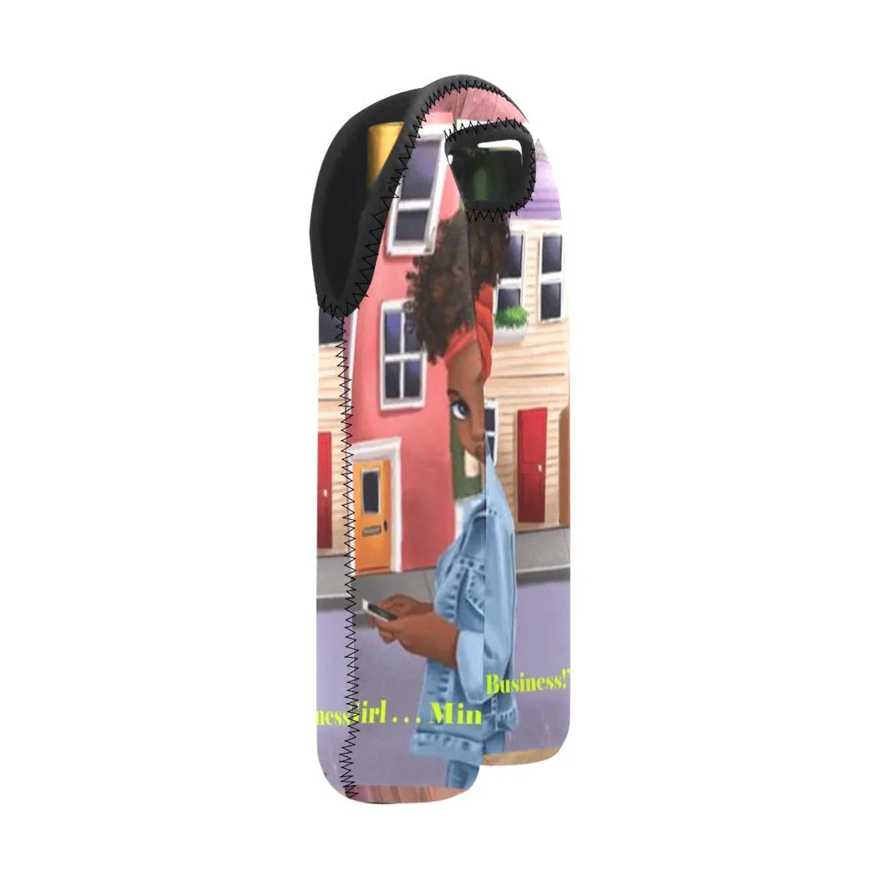 Girl Mind Your Business 2-Bottle Wine Carrier
