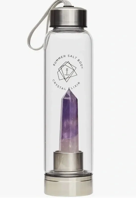 Glass Water Bottle 550m