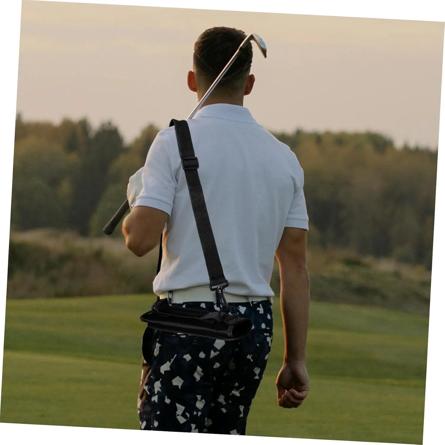 Golf Club Bag Portable Golf Bag First Clubs Practice Golf Ranges Bag for Covers Strap Lightweight Men