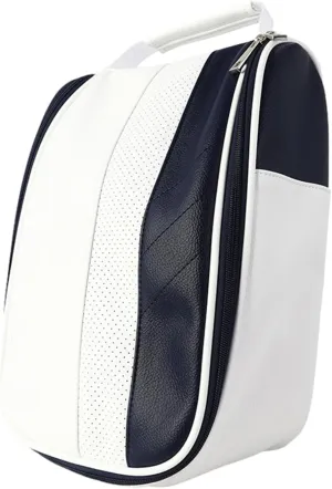 Golf Shoe Bag, Golf Shoes Carry Bag, Breathable Zippered Shoes Carrier Case, Mesh Ventilation & Outside Pocket for Golf Aceesories, Breathable Shoe Carrier Tote Bags