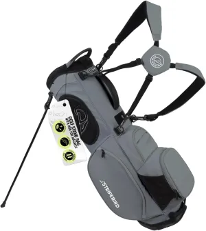 Golf Stand Bag with Hub for Magnets - 4 Way Full-Length Dividers Golf Club Bag - Flexfit Rotatable & Adjustable Dual Straps - Lightweight Golf Bag Stand - Golf Bags for Men